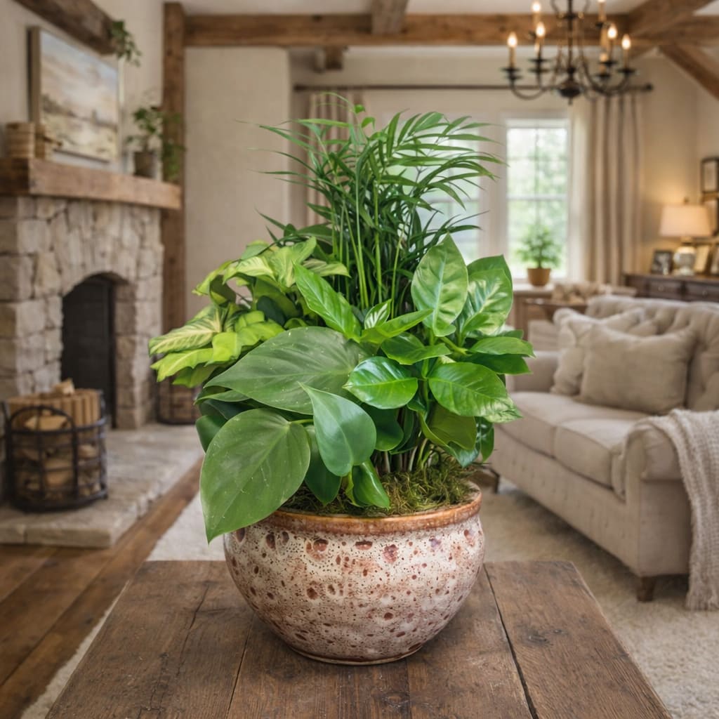 Designer Dish Garden. An arrangement by Petals and Co..