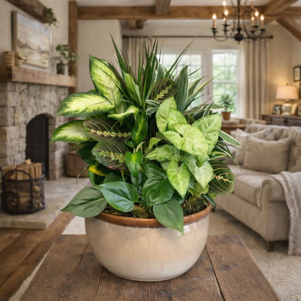 Designer Dish Garden XL and XXL. An arrangement by Petals and Co..