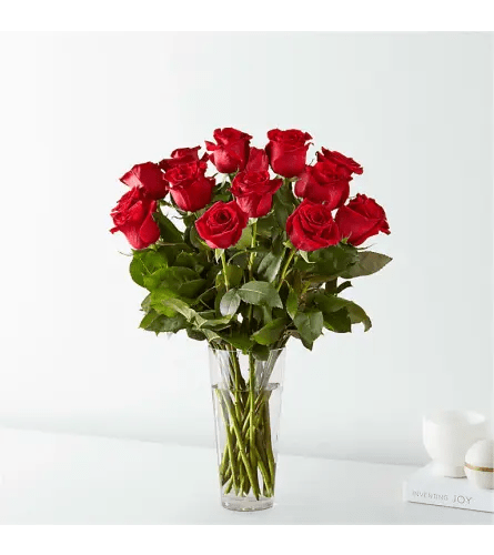 Long Stem Red Roses. An arrangement by Sueppel's Flowers.