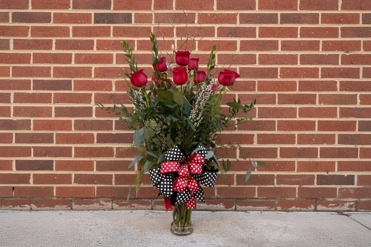 Classic Dozen Roses. An arrangement by Flower Snobs at Cityview.