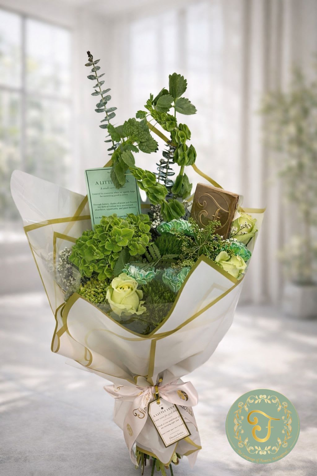 A Little Luck Bouquet. An arrangement by Anderson Flowers.