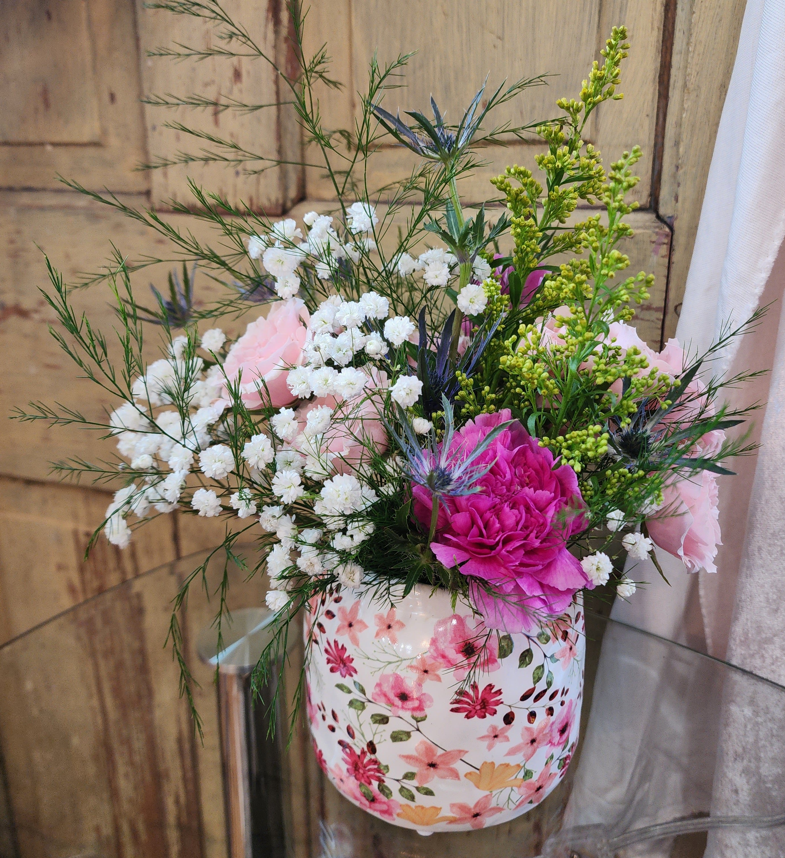 Mother's Day Meadow. An arrangement by Petals and Pages.