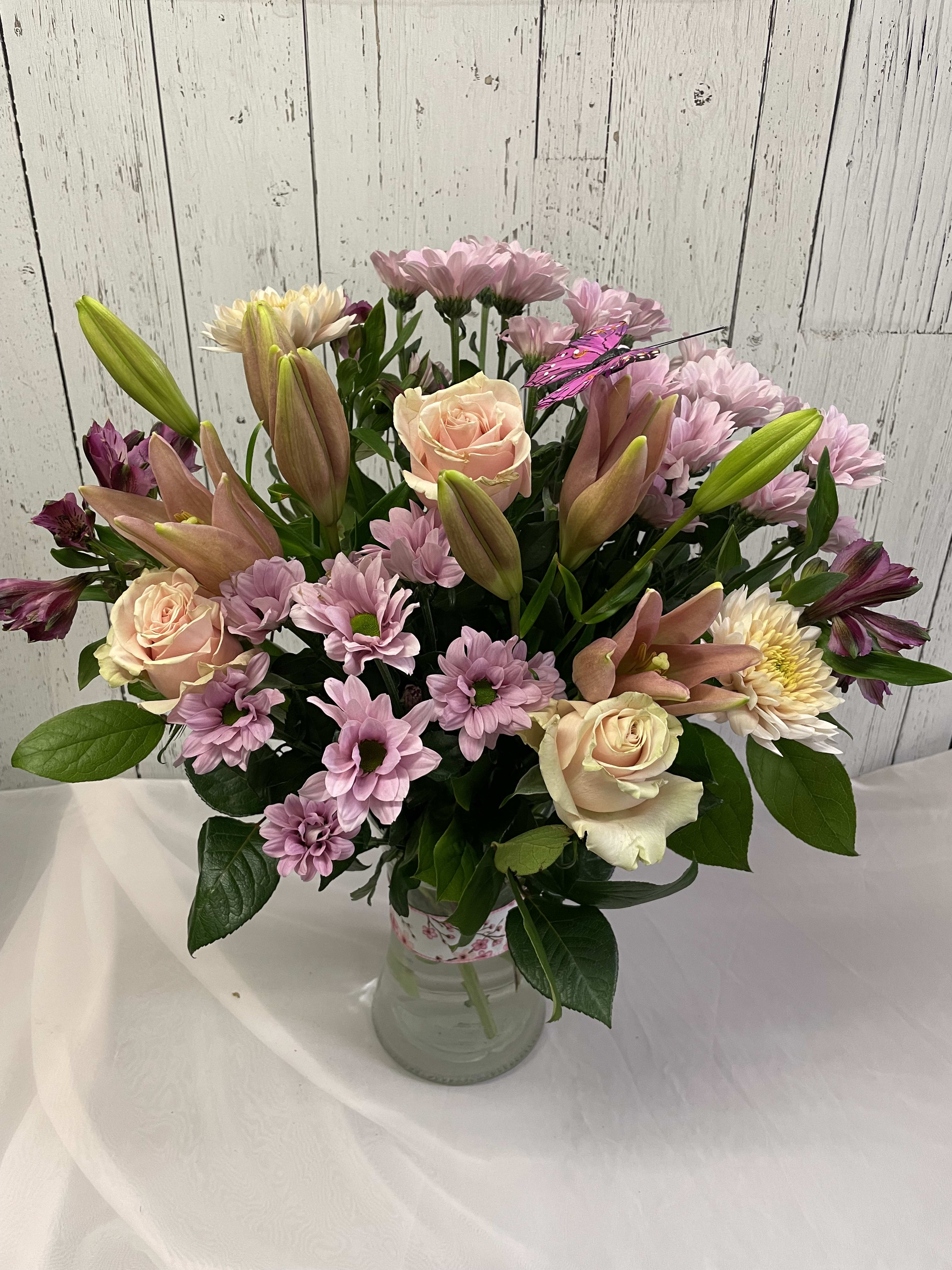 Love you mom 2026. An arrangement by Incredible Florist.
