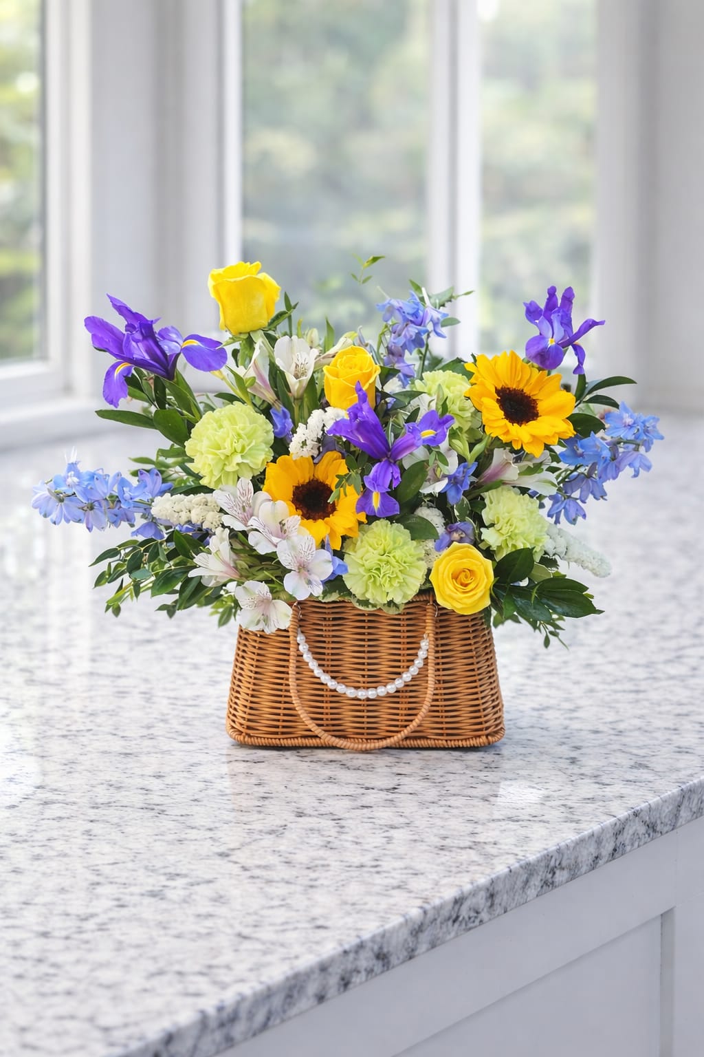 The Samantha. An arrangement by Passiflora Creations LLC.