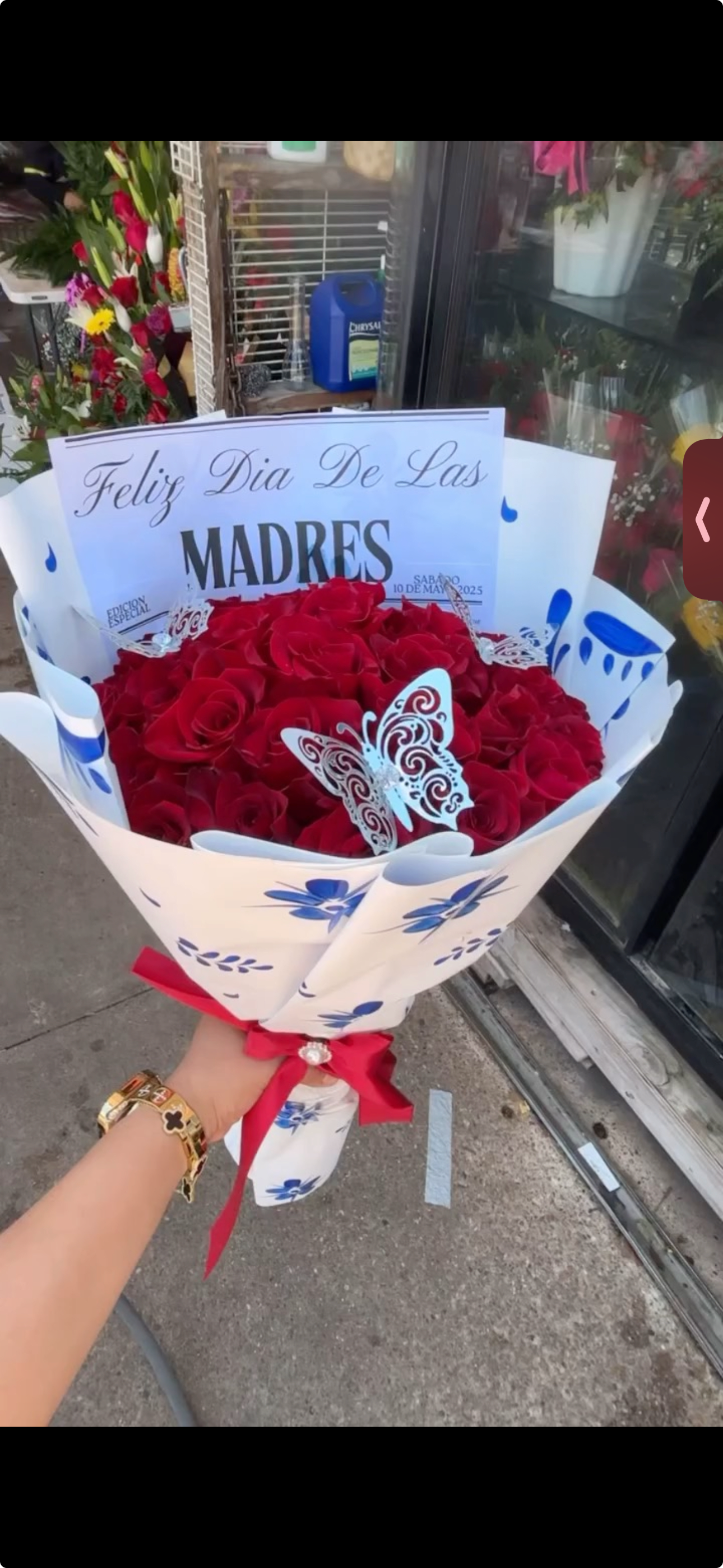 Forever Mom's Red Roses. An arrangement by AandB Flowers.