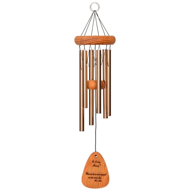 Wind River Wind Chime - 30 Bronze Lord Bless You Numbers 6:24. An arrangement by Petals and Co..