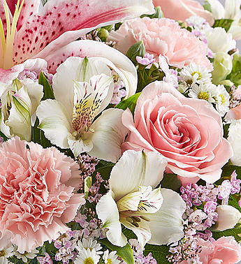 Florist’s Choice Pink & White Bouquet