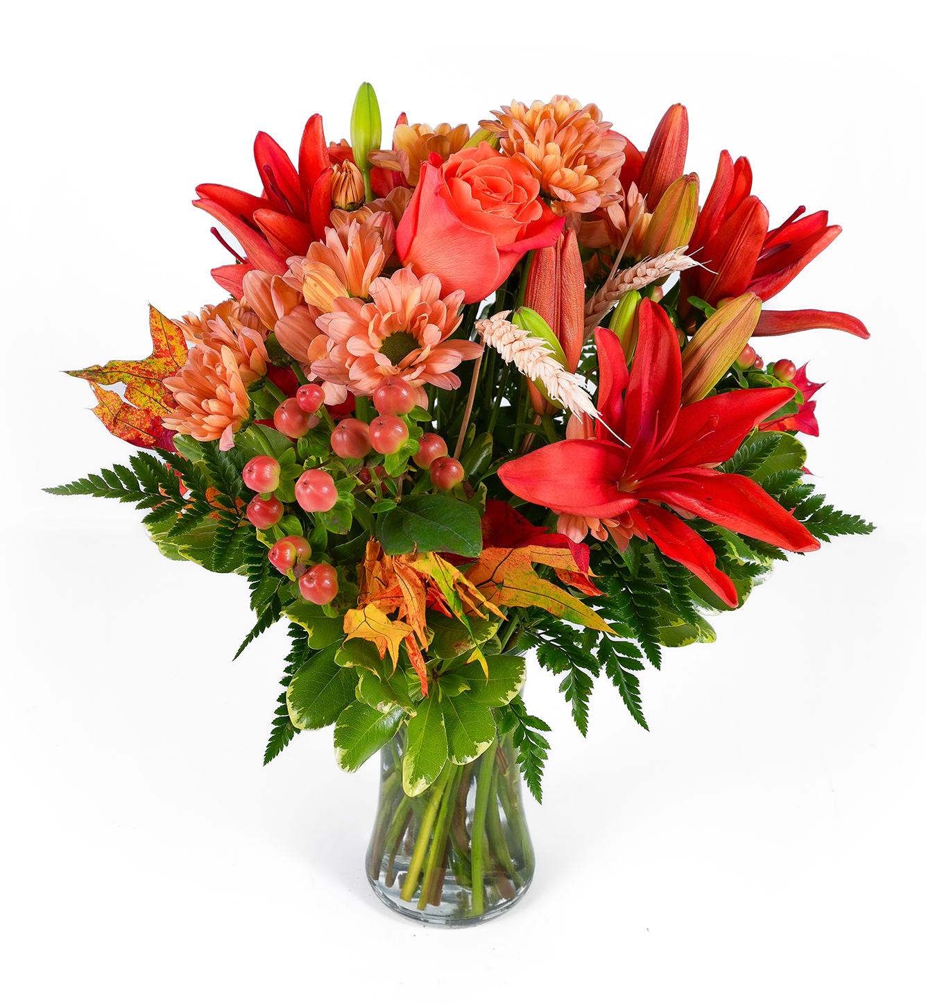 Apple Cider Morning™. An arrangement by The Butterfly Florist.