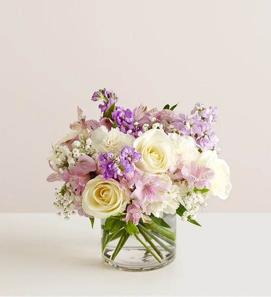 Lovely Lavender Medley™. An arrangement by Flowers of Charlotte.