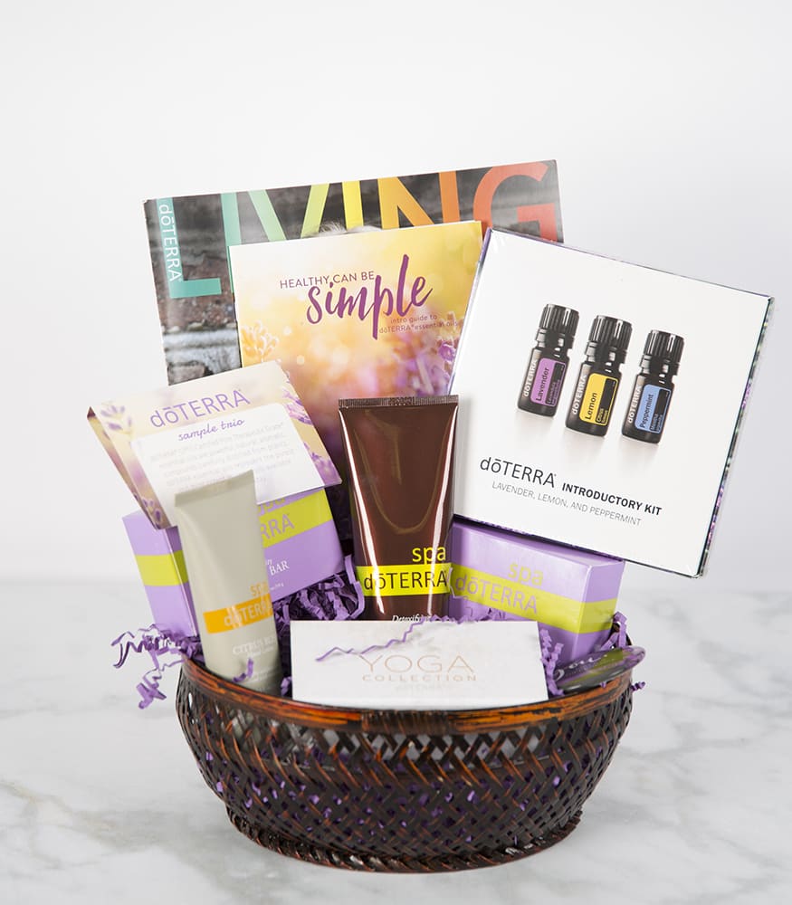 Essential Spa Basket. An arrangement by North Creek Florist.