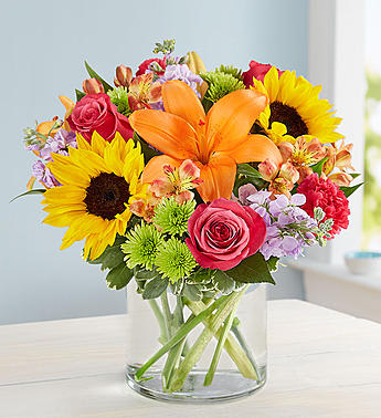 Floral Embrace™. An arrangement by Flowers of Charlotte.