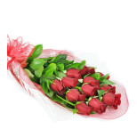 Send Perfect Wrapped Long-Stemmed Red Roses in Brampton, ON - Shalimar ...