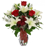 Red Roses Inhouston Send LILIE RED ROSES in Houston, TX - Spring Branch Florist