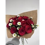 Dozen Red Roses Fancy Wrapped Send Classic Dozen Red Roses Wrapped in Meadow Hills, Aurora, CO - Mae ...