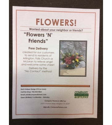 Flowers Under 50 Company Flowers Gifts Too Arlington Va Florist