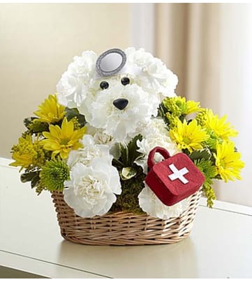 Get Well Package arranged by a florist in Jacksonville, FL