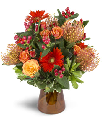 Fresh Orange Flower Delivery in Victoria-Fraserview, Vancouver,BC - Send  Today!