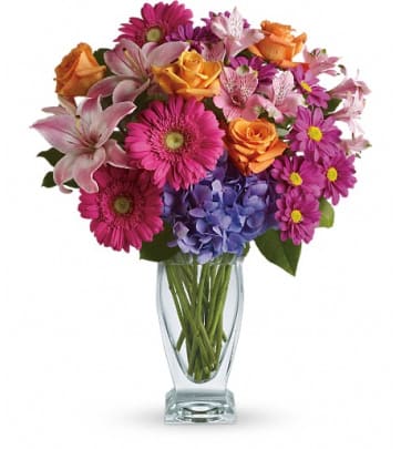 Pink Butterfly Bouquet by Teleflora