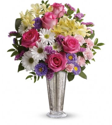 Pink Butterfly Bouquet by Teleflora