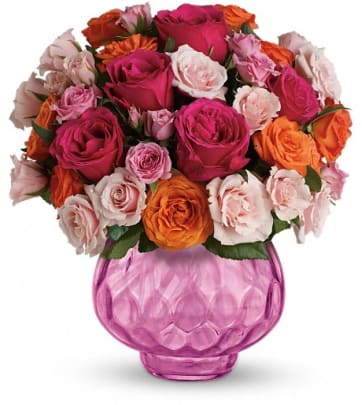 Pink Butterfly Bouquet by Teleflora