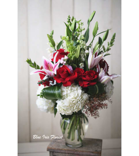 Enchanted Love. An arrangement by Blue Iris Florist.