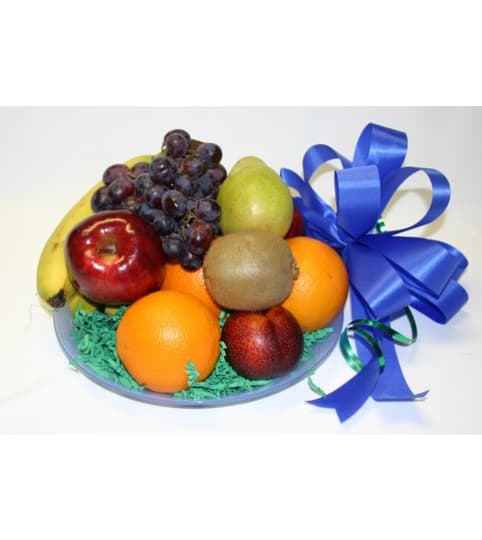 Delicious Fresh Fruit. An arrangement by Triple A Florist.