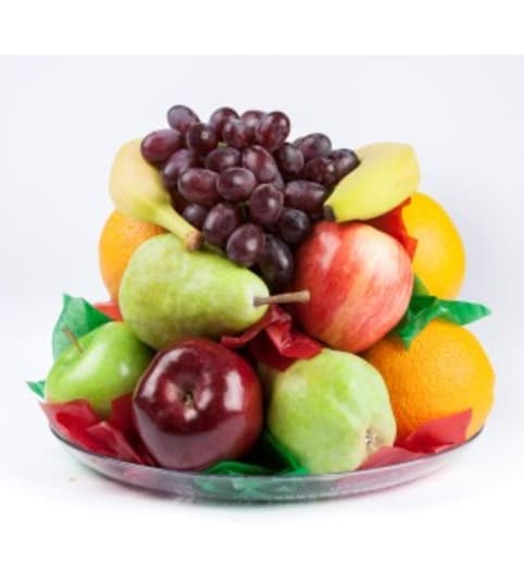 Delicious Fresh Fruit. An arrangement by Triple A Florist.