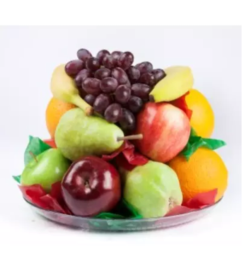 Delicious of Fresh Fruit Tray. An arrangement by Triple A Florist.