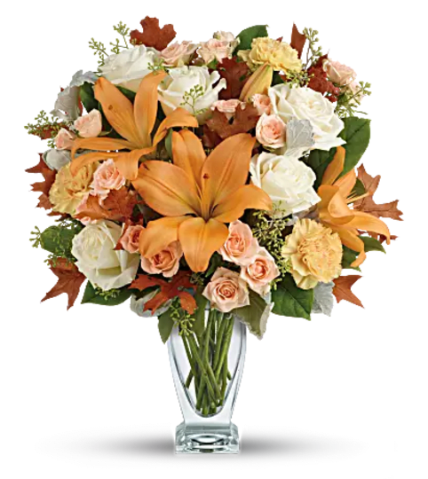 Seasonnal Sophistication. An arrangement by Fine's Flowers.