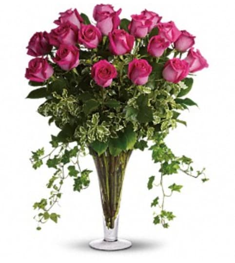 Dreaming in Pink - Long Stemmed Pink Roses