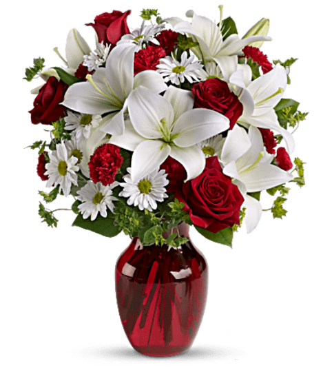 Be My Love Bouquet. An arrangement by Love Story Florist.