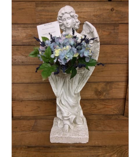 ANGEL STATUE ARRANGEMENT