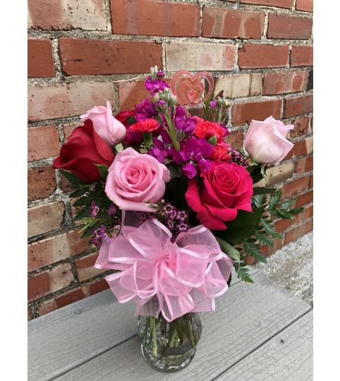 Pure Romance. An arrangement by Metcalfe Florist and Pleasant View Greenhouses.