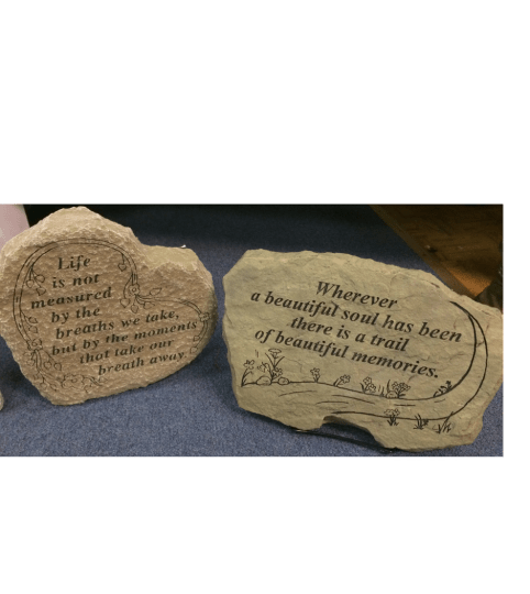 Cemetery Memorial Stones