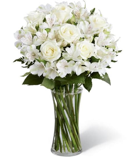 A Cherished Friend. An arrangement by Seasons Change Designs.