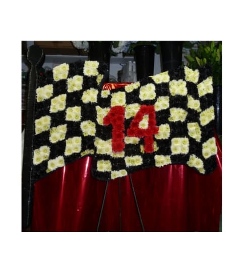 CUSTOM RACING CHECKERED FLAG