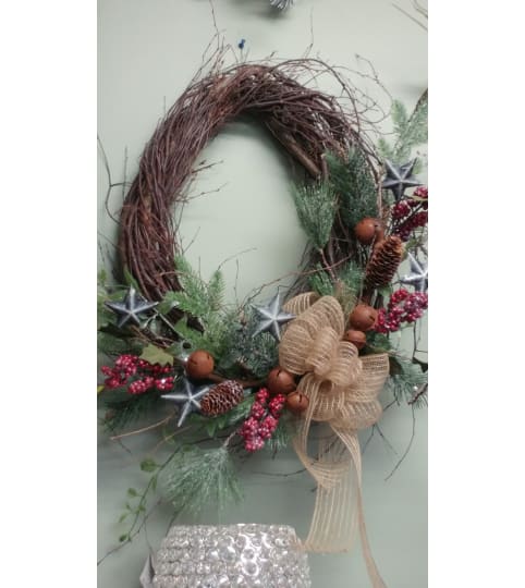 Artificial Rustic Wreath