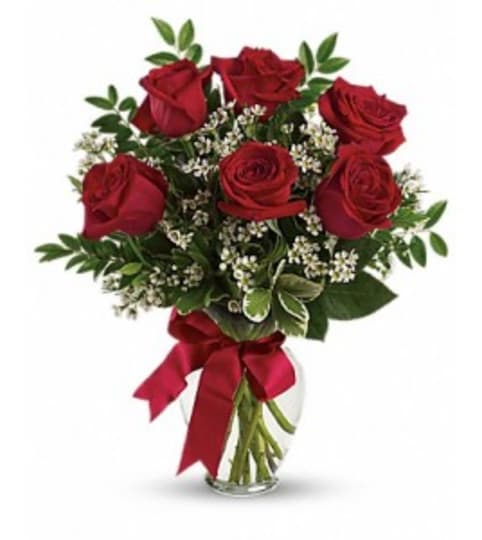 Thoughts of You Bouquet Red Roses