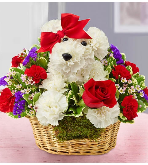 Love Puppy Basket