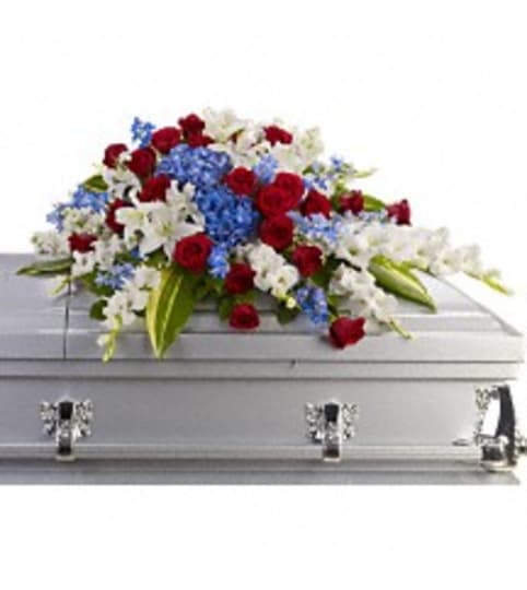 TRF240-3A Distingusihed Service Casket Spray