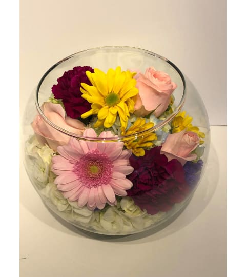 Romance Under the Glass. An arrangement by My Mother's Bloomers.