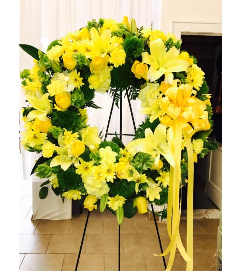 Sunshine Wreath