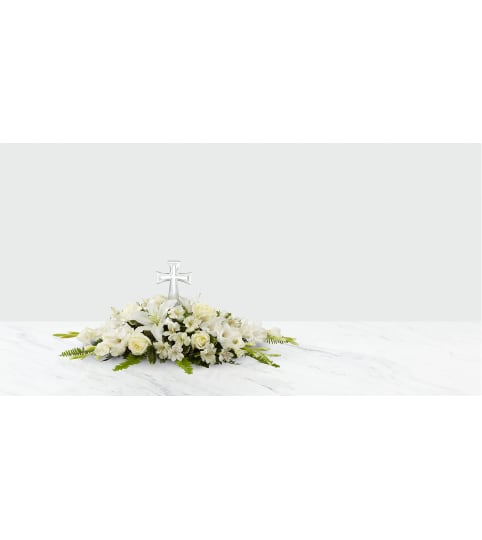 ETERNAL LIGHTS. An arrangement by J.D. Ballantine's Flowers and Gifts.
