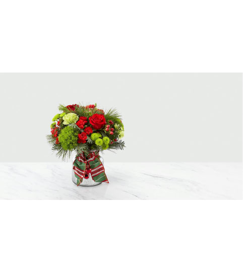 THE FTD JINGLE BELLS CHRISTMAS ARRANGEMENT