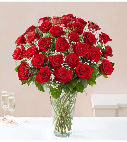 36-Ultimate Elegance™ Long Stem Red Roses