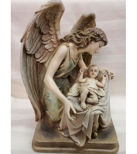 Angel Holding Baby