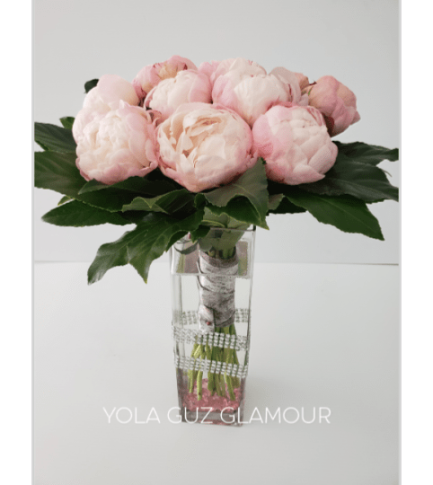 Peonies In Vase