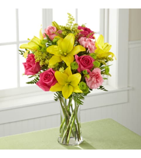 Bright and Beautiful Bouquet. An arrangement by Petals and Co..