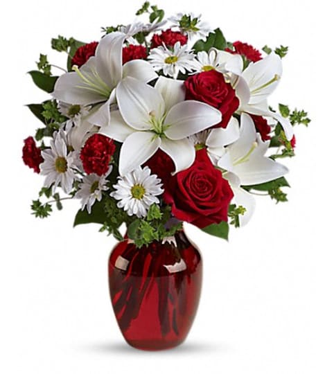Be My Love Bouquet With Red Roses Teleflora
