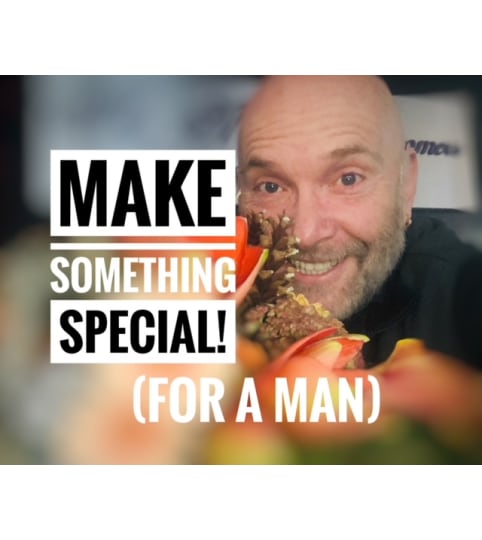 Make Something Special (for a Man!). An arrangement by My Mother's Bloomers.